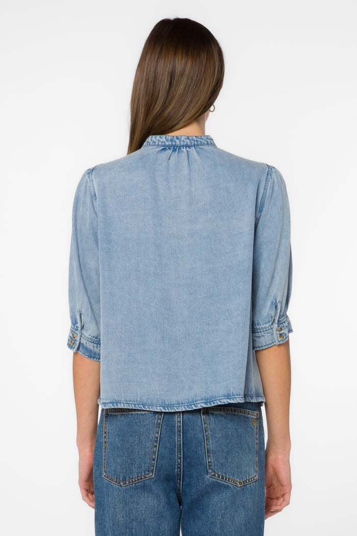 Almafi Light Skyfall Top - Tops - Velvet Heart Clothing