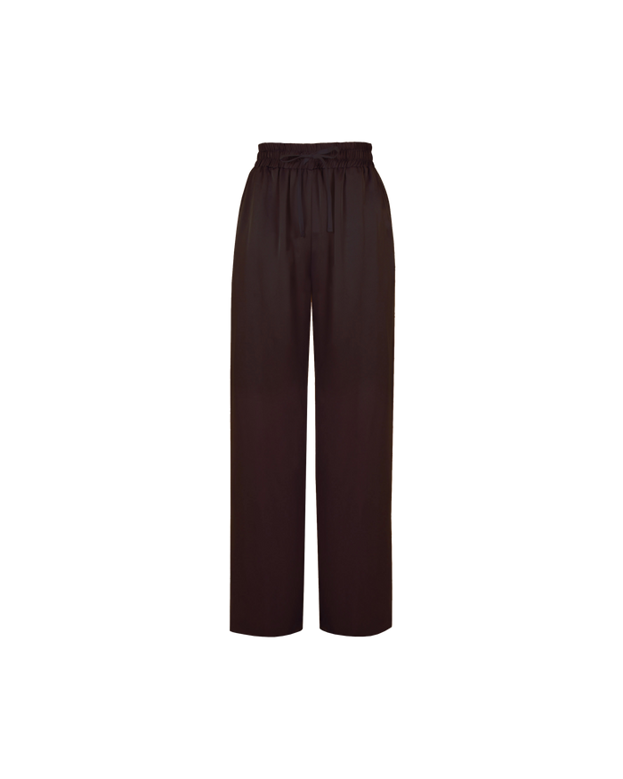 AQUARIUS SATIN PANT ESPRESSO