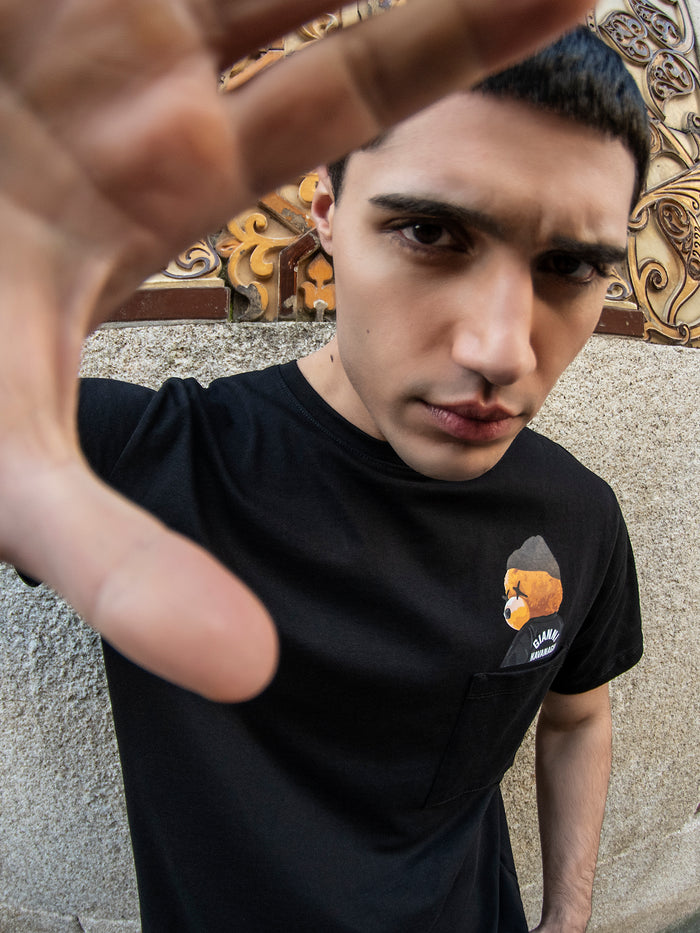 Black Look Back Tee
