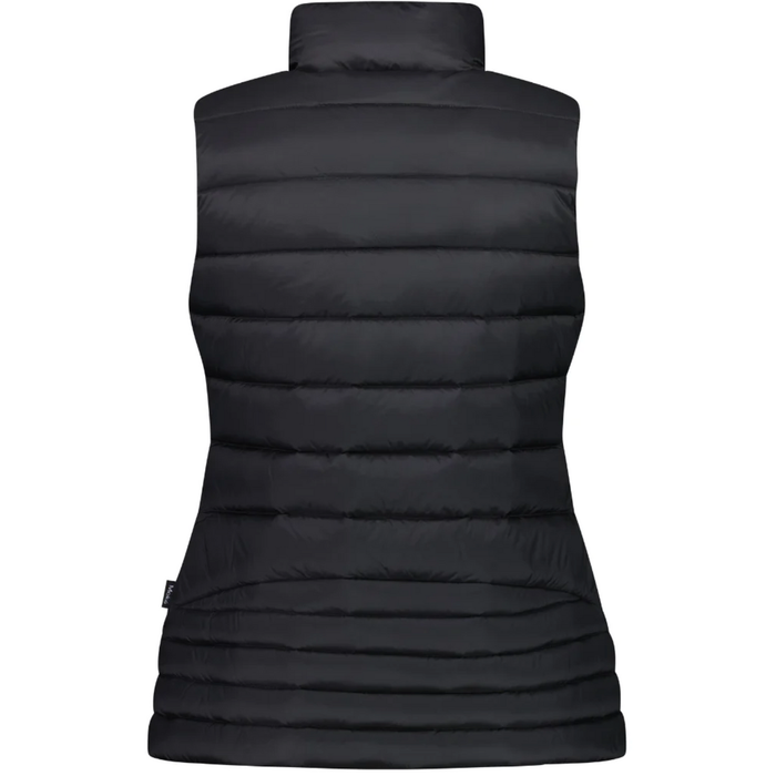 MOKE - 90/10 Packable Down Emily Peplum Vest (EMILYVEST)Black