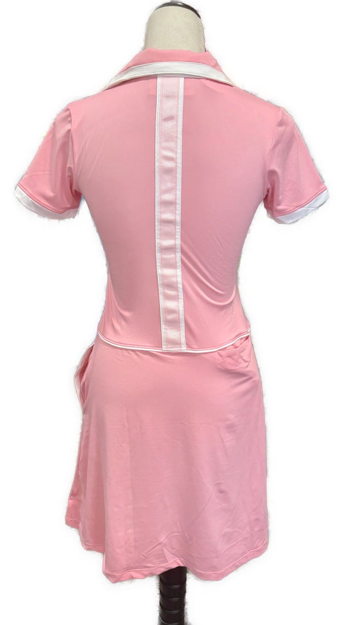 New Scratch Seventy Pink Sheila Golf Dress Size S MSP$125
