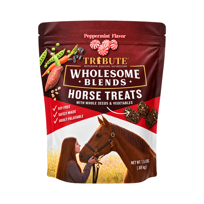 Tribute Wholesome Blends Peppermint Horse Treats