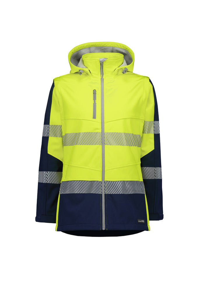 Women's Streetworx 2 In 1 Stretch Softshell Jacket ZJ753