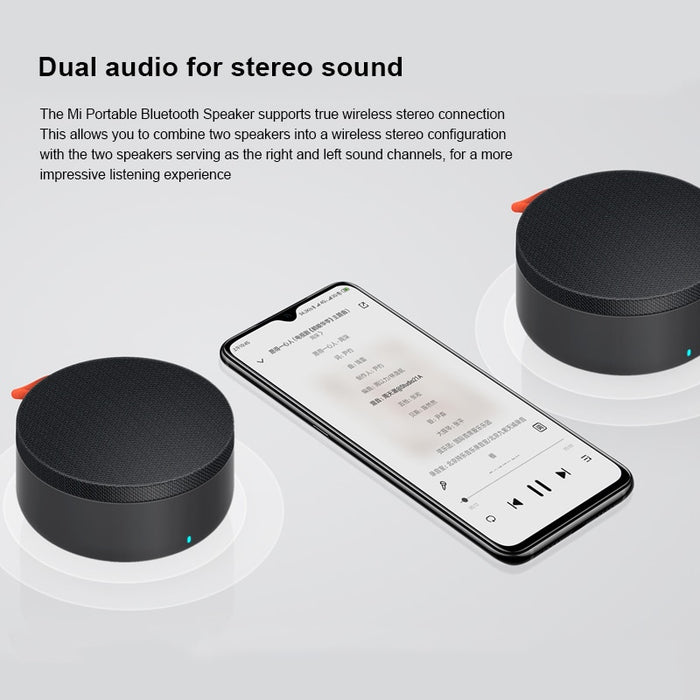 Xiaomi Mi Portable Bluetooth Speaker - IP67 Waterproof & Stylish Sound System