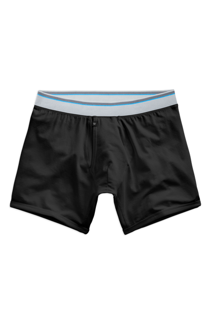 True Black | Front view of 18-Hour Boxer Briefs in True Black