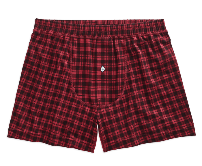 Crimson Fireside Plaid / S
