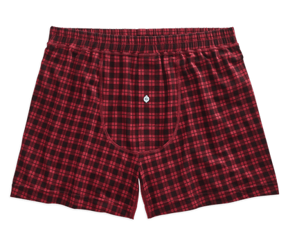Crimson Fireside Plaid / S