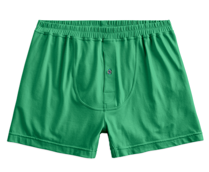Shamrock | Front view of 18-Hour Knit Boxer in Shamrock