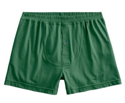 Rainforest | Front view of 18-Hour Knit Boxer in Rainforest