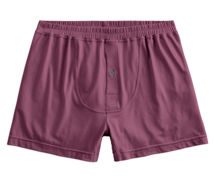 Purple Mist | Front view of 18-Hour Knit Boxer in Purple Mist