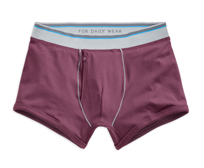 Purple Mist | Front view of 18-Hour Jersey Trunks in Purple Mist
