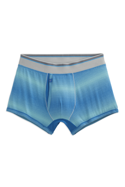 Pulse Blue Pulsate | Front view of 18-Hour Jersey Trunks in Pulse Blue Pulsate