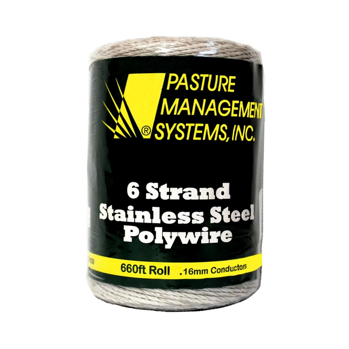 6 Strand Stainless Steel Polywire - Pittsboro Feed