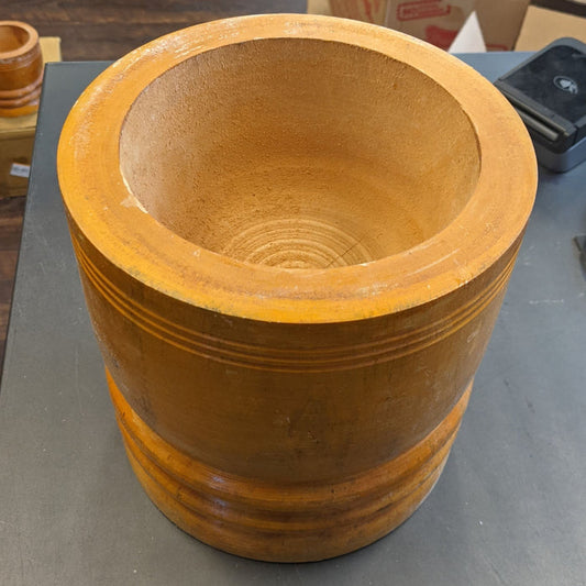8" Wood Mortar & Pestle (Wangediya & Molgaha) - In Store Pickup Only