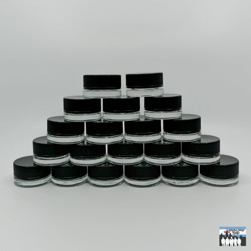 9mL Glass Containers (20-Pack) | Child-Proof Lids | Secure Storage: Convenient Multi-Pack, 20 High-Quality 9mL Containers, Versatile Storage, Child-Proof Lids, Ensures Safety, Keeps Contents Fresh, Durable Glass Construction, Protect Your Concentrates and Herbs, Odor-Proof and Airtight, Keeps Aromas Locked In, Maximum Freshness, Perfect for Organizing, Ideal for Personal or Professional Storage Needs.