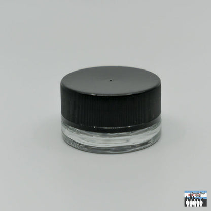 Airtight Odorproof Glass Containers: 9mL (20-Pack), Child-Proof Lids, Secure Storage, Keeps Aromas Locked In, Maximum Freshness, Durable Glass Construction, Protects Concentrates and Herbs, Perfect for Organizing, Personal or Professional Storage.