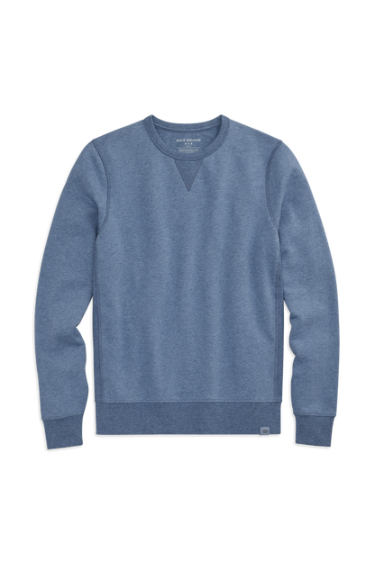 Ice Storm Heather | Front view of ACE Crew Neck Sweatshirt in Ice Storm Heather