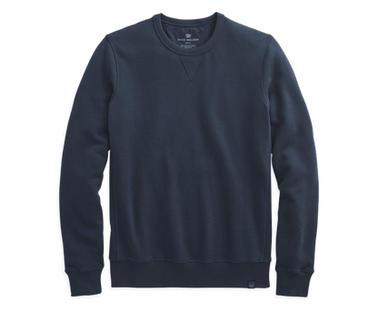 Total Eclipse Blue | Front view of Ace Crew Neck Sweatshirt in Total Eclipse Blue