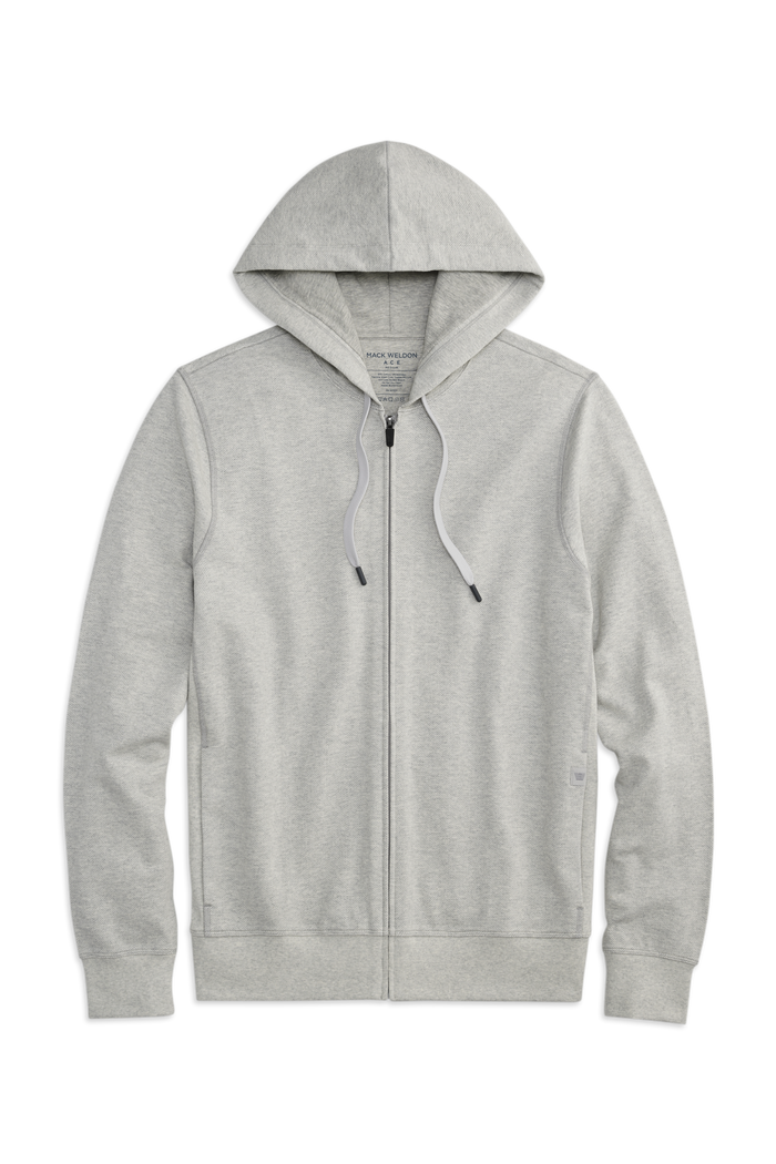 Light Grey Heather Herringbone / S