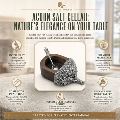 Acorn Salt Cellar 1