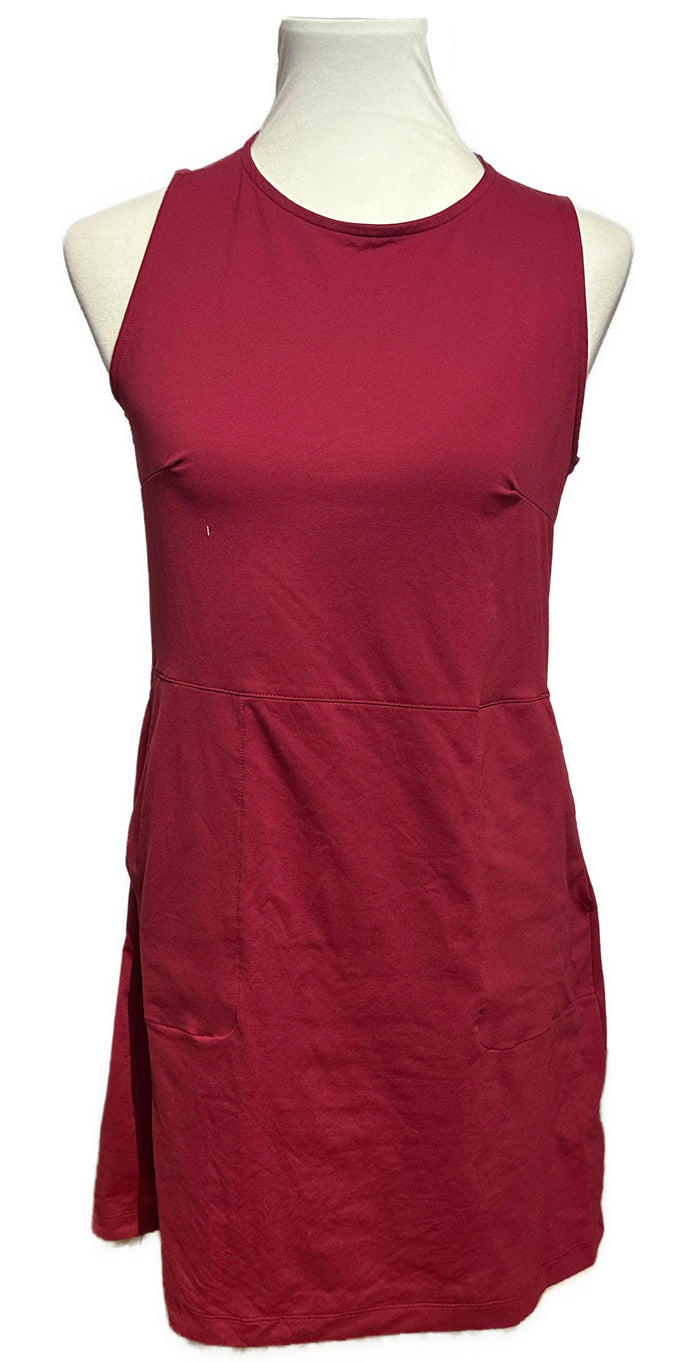 Adidas Women's Cranberry Sleeveless Golf Dress Size S MSP$120