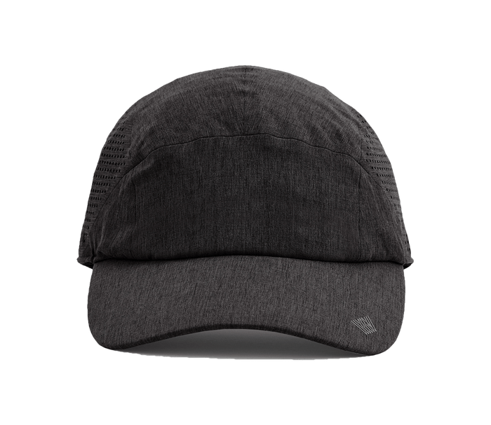 Charcoal Heather | Front view of AIRFLEX Hat in Charcoal Heather
