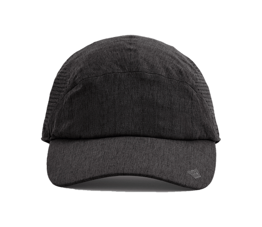 Charcoal Heather | Front view of AIRFLEX Hat in Charcoal Heather