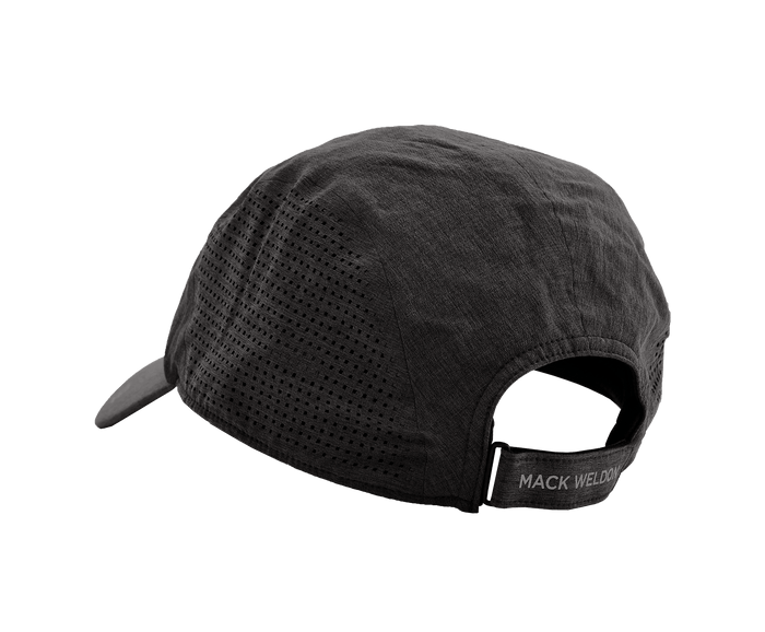 Charcoal Heather | Back view of AIRFLEX Hat in Charcoal Heather