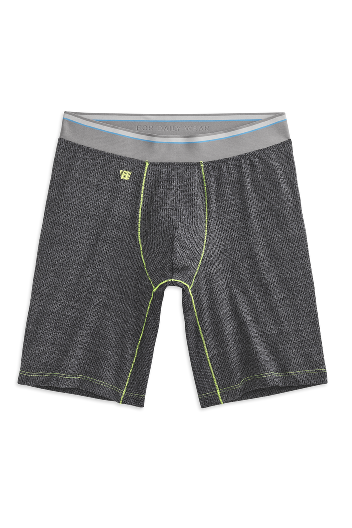 Charcoal Heather - Velocity Outline / S