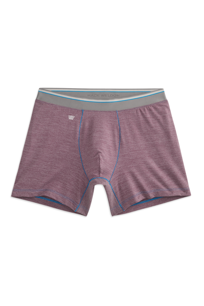 Eggplant Heather - Weldon Blue Stitch / S