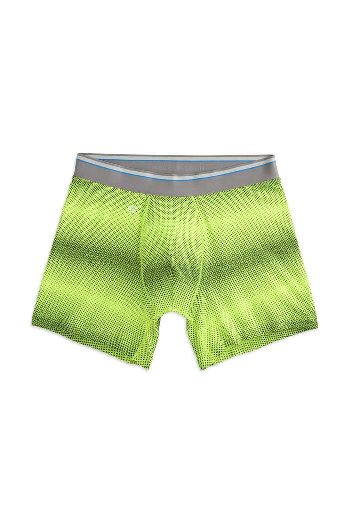 Front view of AIRKNITx Boxer Brief in Velocity Pulse