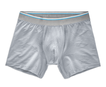 Monument | Front view of AIRKNITx HD Boxer Briefs in Monument