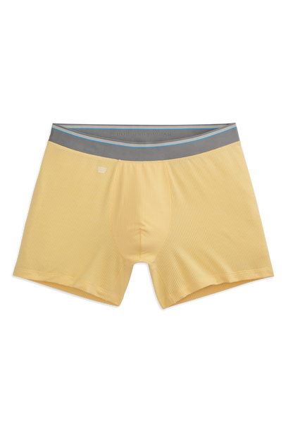 Daiquiri Heather | Front view of AIRKNITx Boxer Brief in Daiquiri Heather