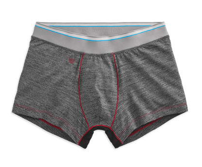 Charcoal Heather / No Fear Red Outline / S