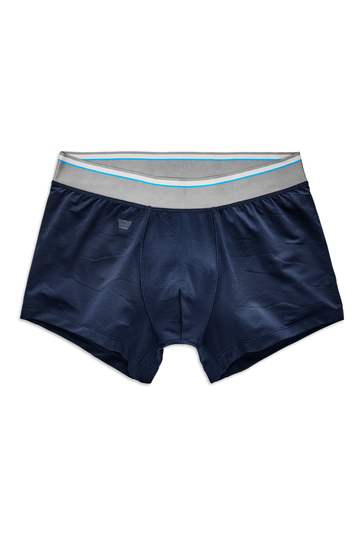 True Navy | Front view of AIRKNITx HD Trunks in True Navy