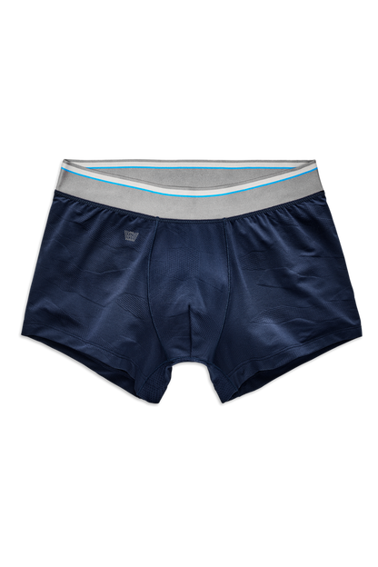 True Navy | Front view of AIRKNITx HD Trunks in True Navy