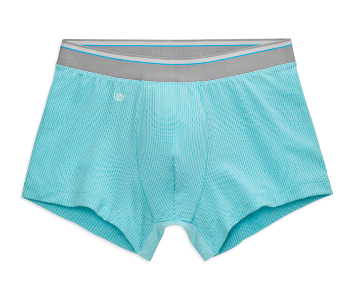 Pool Water Heather | Front view of AIRKNITx Trunk in Pool Water Heather