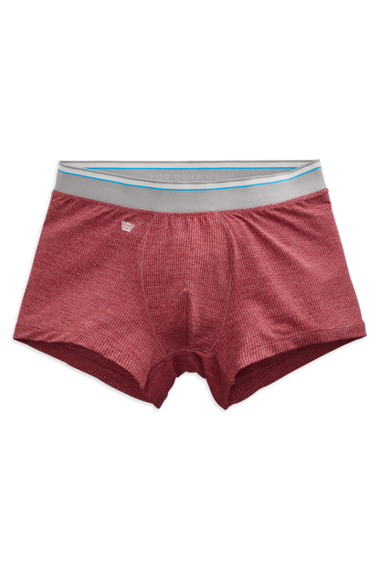 Crimson Heather | Front view of AIRKNITx HD Trunks in Crimson Heather