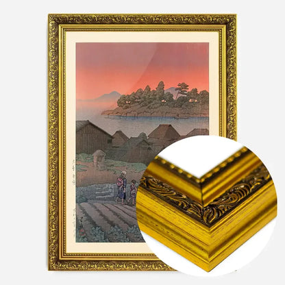 21x30cm | 8¼ x 11¾in / Gold Ornate Frame