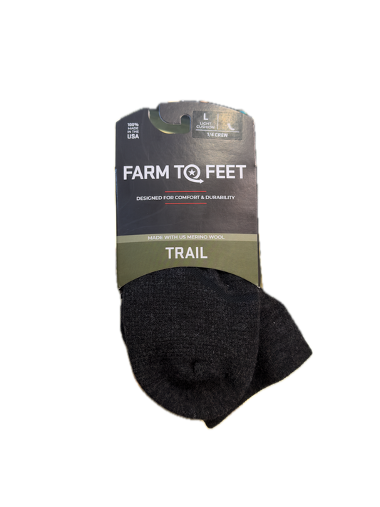 American Trail Damascus Lt. Cush 1/4 Crew Sock