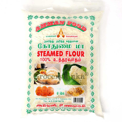 Amman Steamed Flour - Use for make Pittu, Idiappam, Murukku, Roti, and  Other  South Indian and Sri  Lankan Dishes