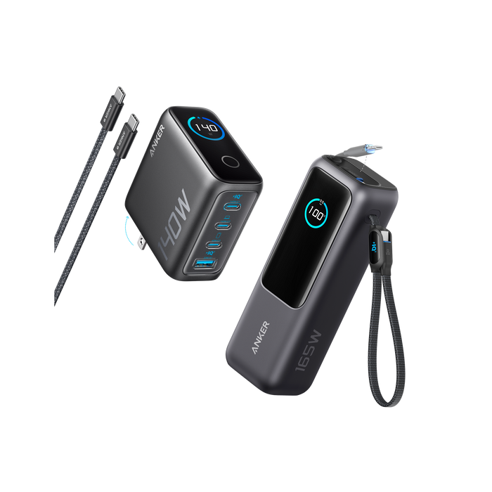 Space Black / Power Bank + Charger