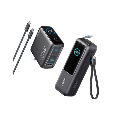 Space Black / Power Bank + Charger