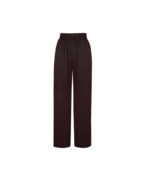 AQUARIUS SATIN PANT ESPRESSO
