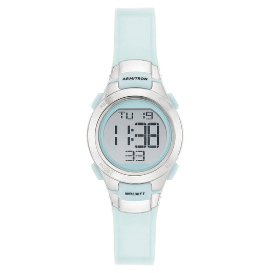 Armitron Mint Plastic Band Digital Kids Watch - 457012PMT