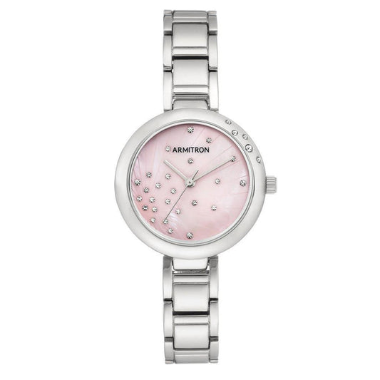 Armitron Swarovski Crystal Accented Bracelet Women's Watch - 755588PMSV