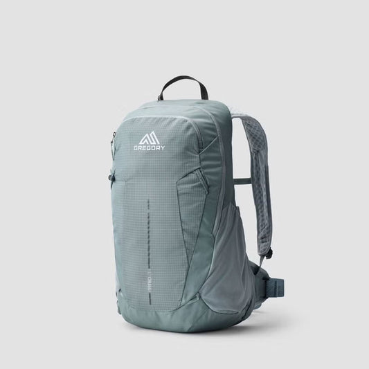 Gregory Arrio 20 daypack in Sage Grey, front three-quarter view