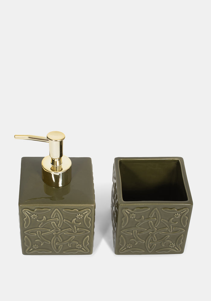 Ashwyn Witches Tile Bathroom Set