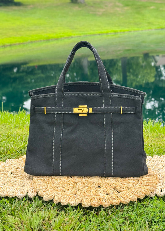 Bailey Boatkin Bag - Black