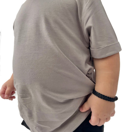 BAMBOO BASIC TEE - SLATE